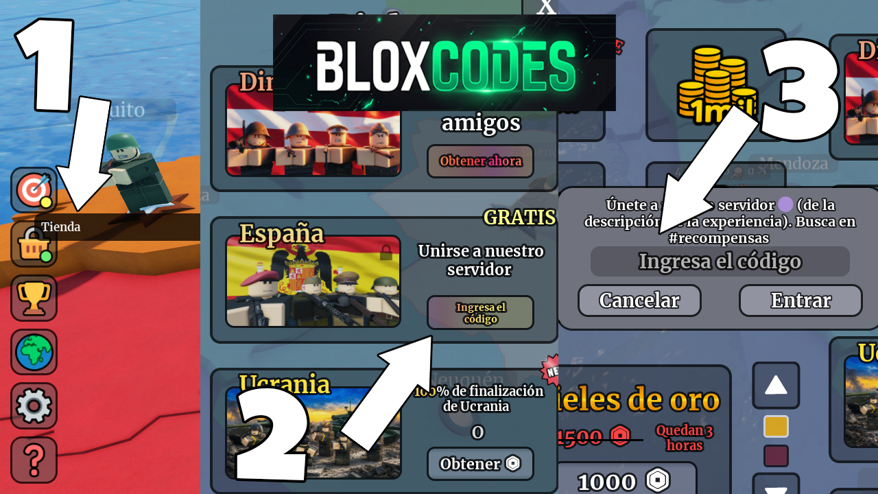 How to Redeem Codes in Conquer The World WW2