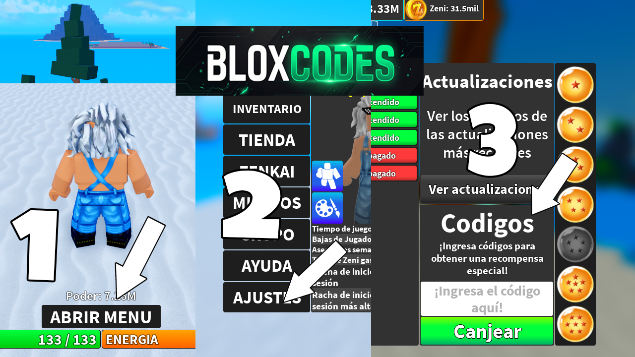 How to Redeem Codes in Dragon Ball Rage