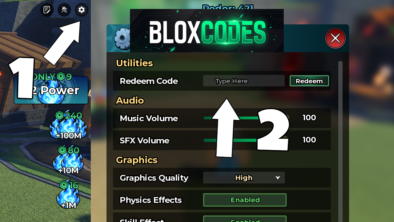 How to redeem Magic Loot Codes Roblox