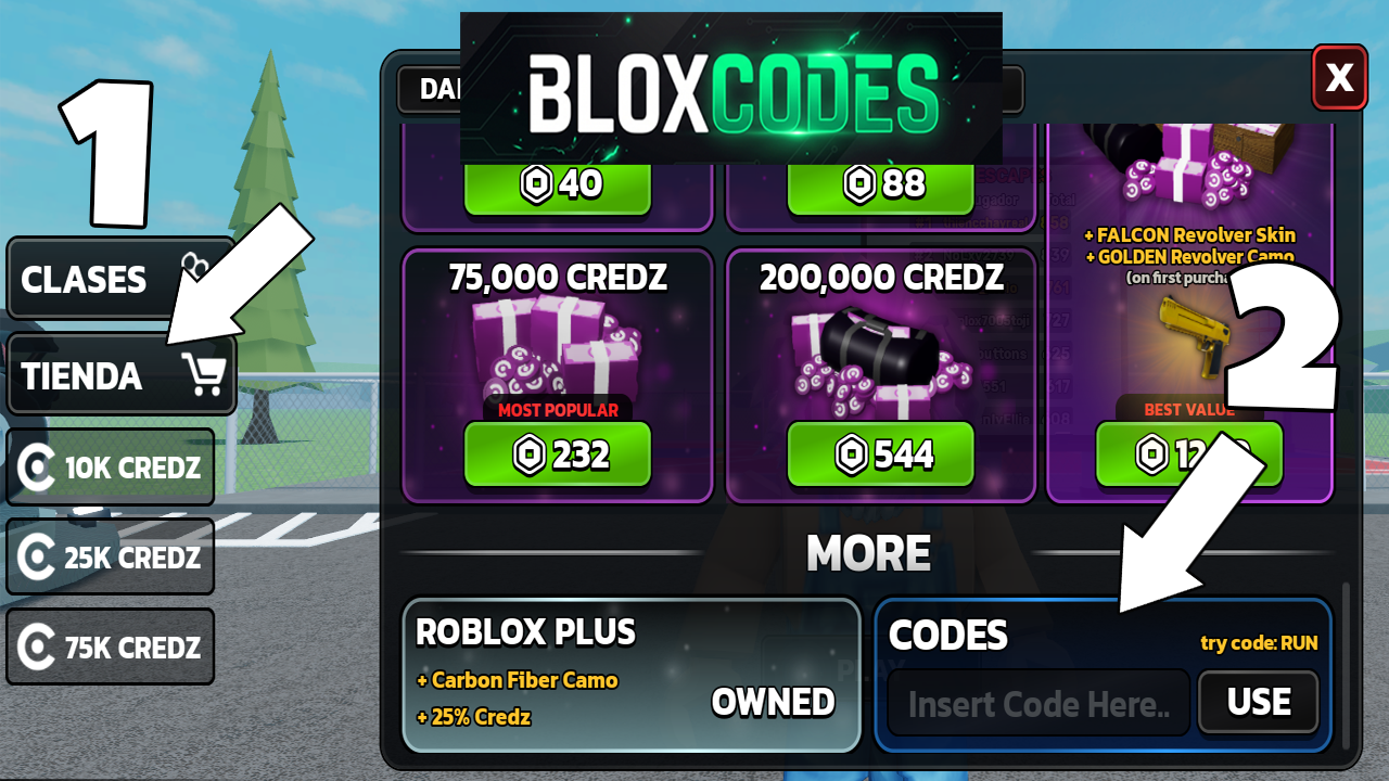 How to redeem codes in RUNAWAYS Roblox