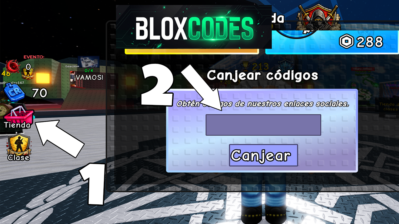 How to Redeem Codes in Survive Zombie Arena Roblox