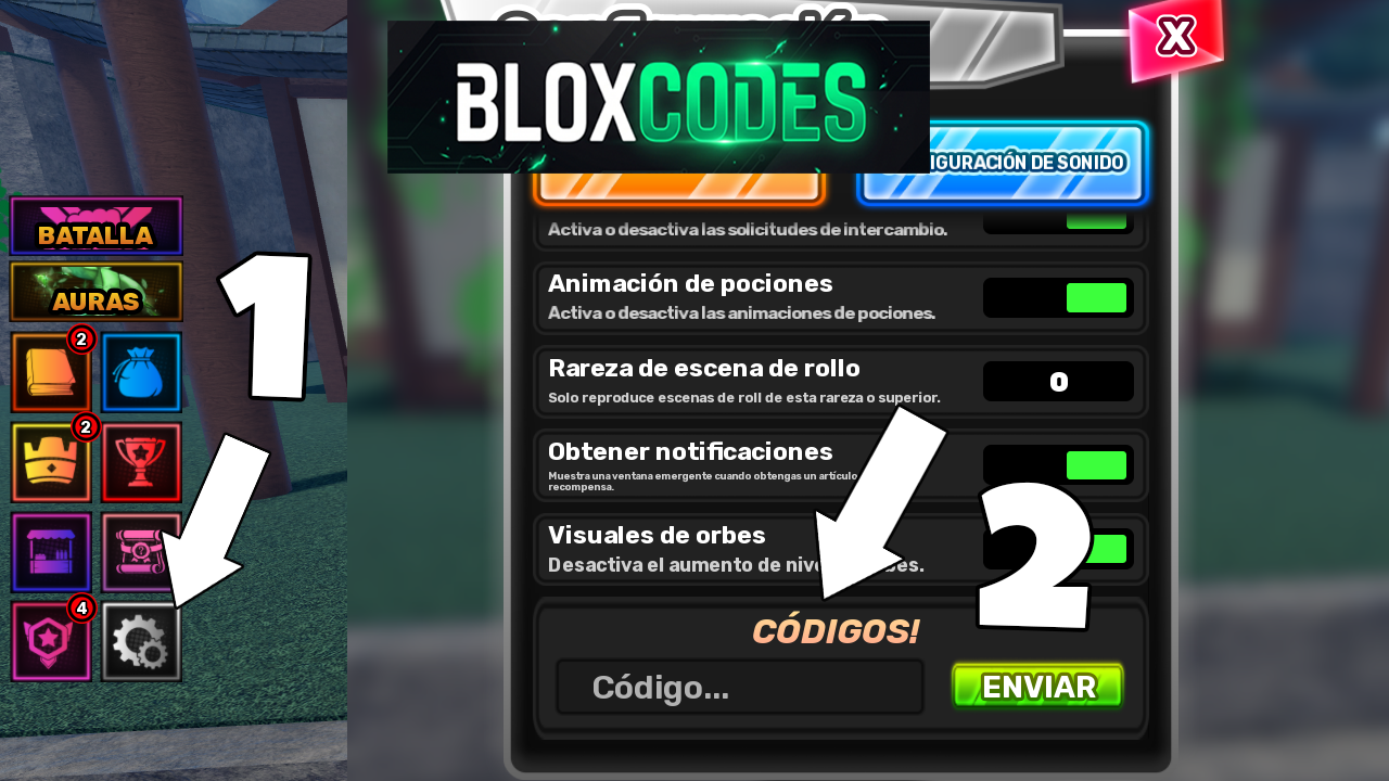 How to redeem codes in Unscathed Roblox