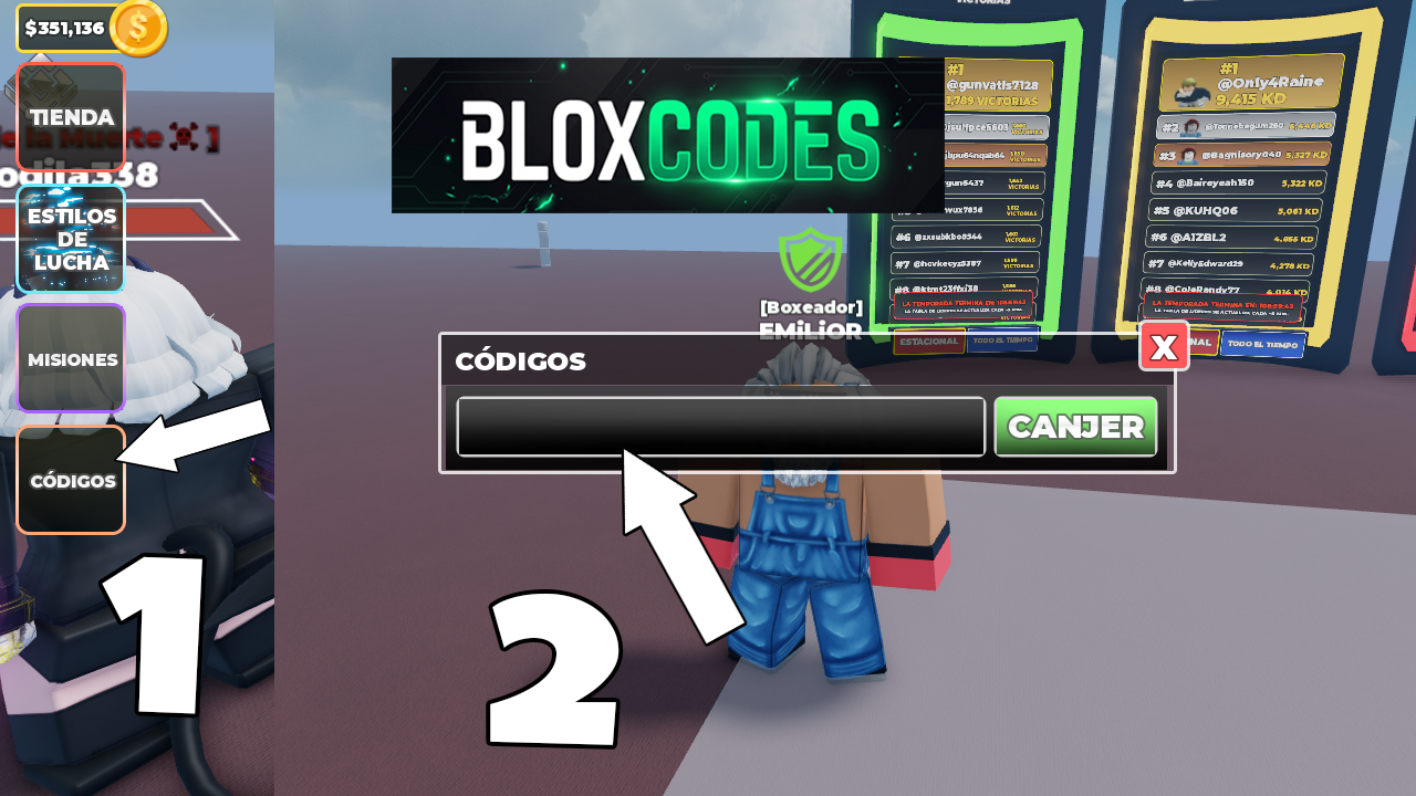 How to Redeem Codes in Untitled Boxing Game