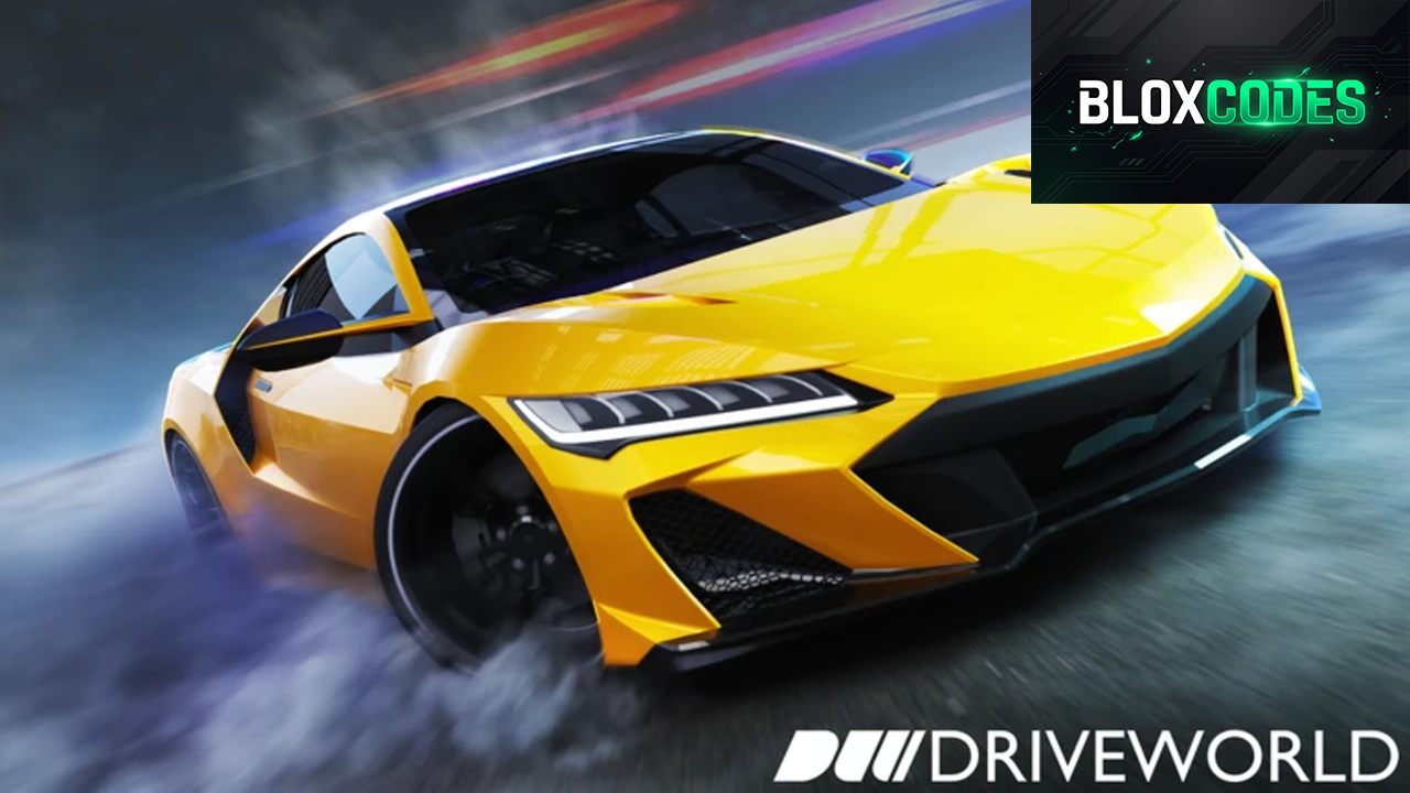 Drive World Roblox Codes