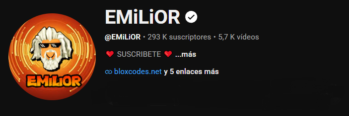 EMILIOR YouTube Channel