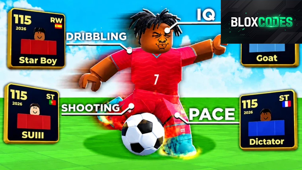 Make Soccer Players Codes Roblox