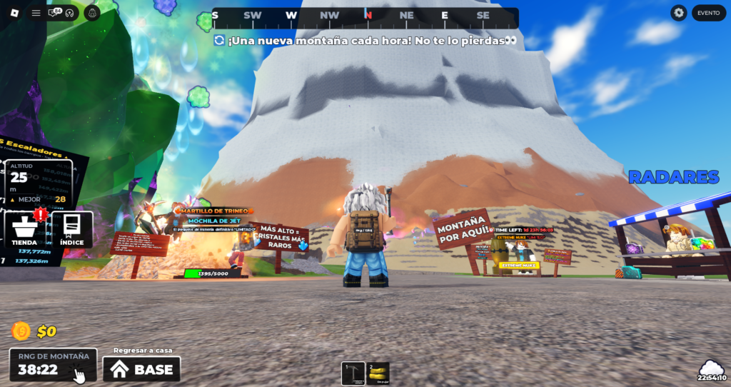 Mine a Mountain Roblox Codes Gameplay 1