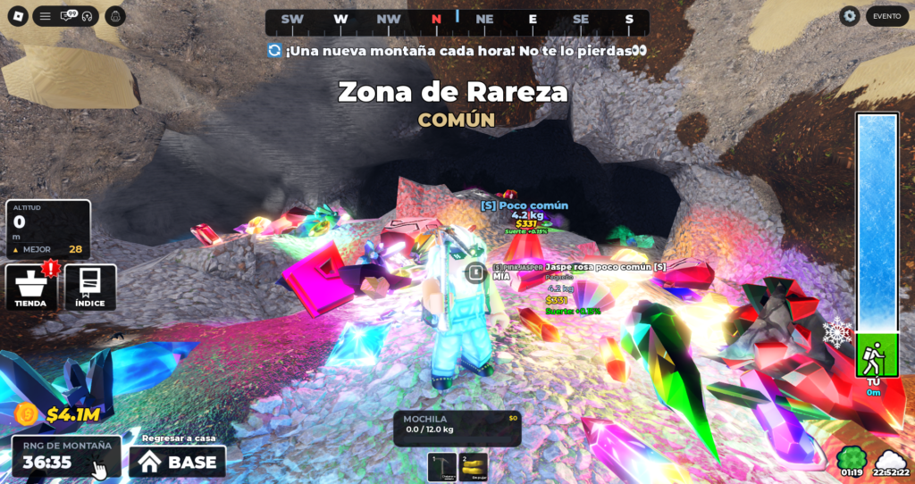 Mine a Mountain Roblox Codes Gameplay 2