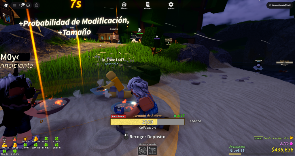 Prospecting Roblox Codes Gameplay 2