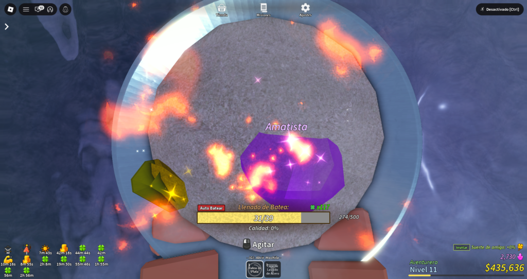 Prospecting Roblox Codes Gameplay 3