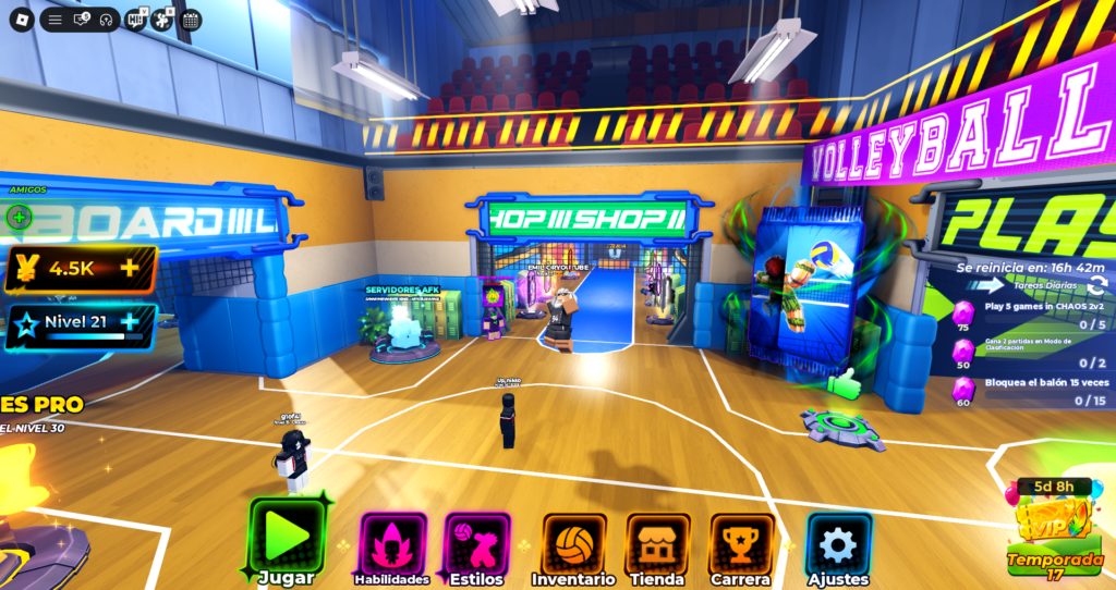 Volleyball Legends Roblox Codes Gameplay 1