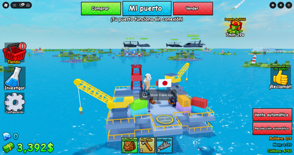 Navy War Roblox Codes Gameplay 4