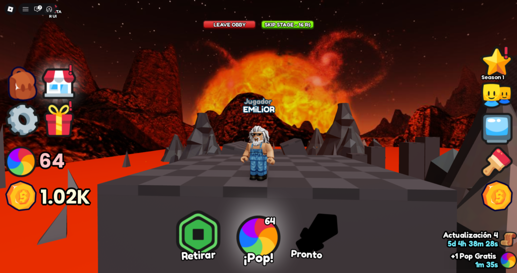 Pop For Free Roblox Codes Gameplay 3