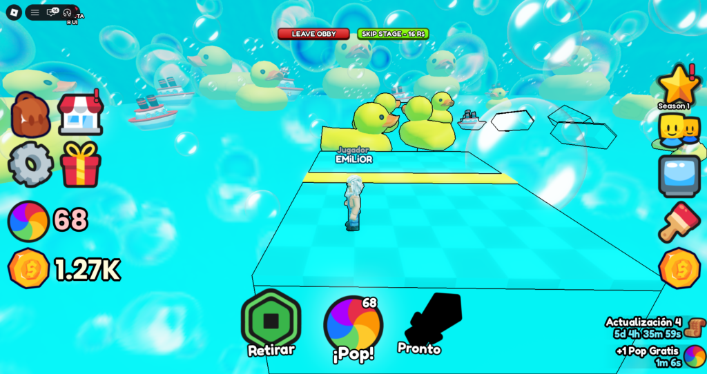 Pop For Free Roblox Codes Gameplay 4