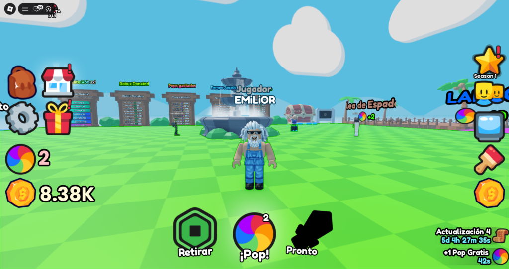 Pop For Free Roblox Codes Gameplay 5