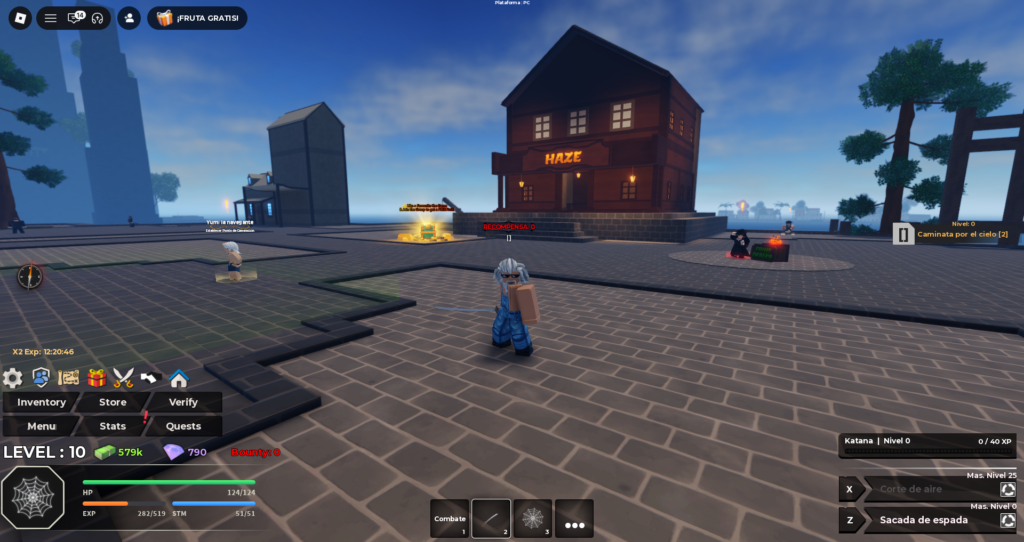 Haze Seas Roblox Codes Gameplay 1