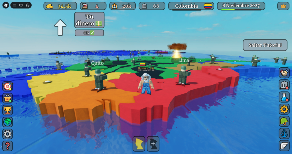 Conquer The World WW2 Codes Roblox Gameplay 3