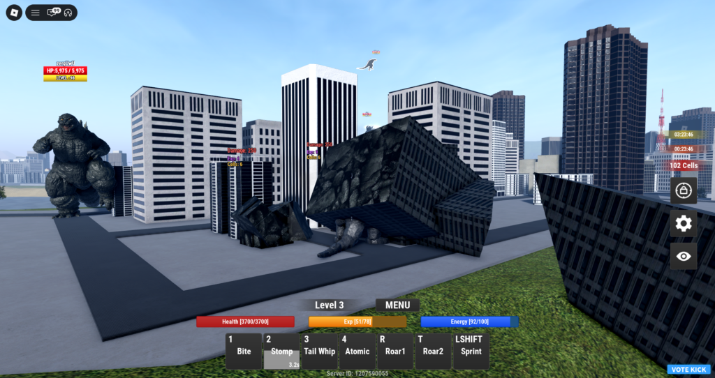 Kaiju Alpha Roblox Codes Gameplay 2