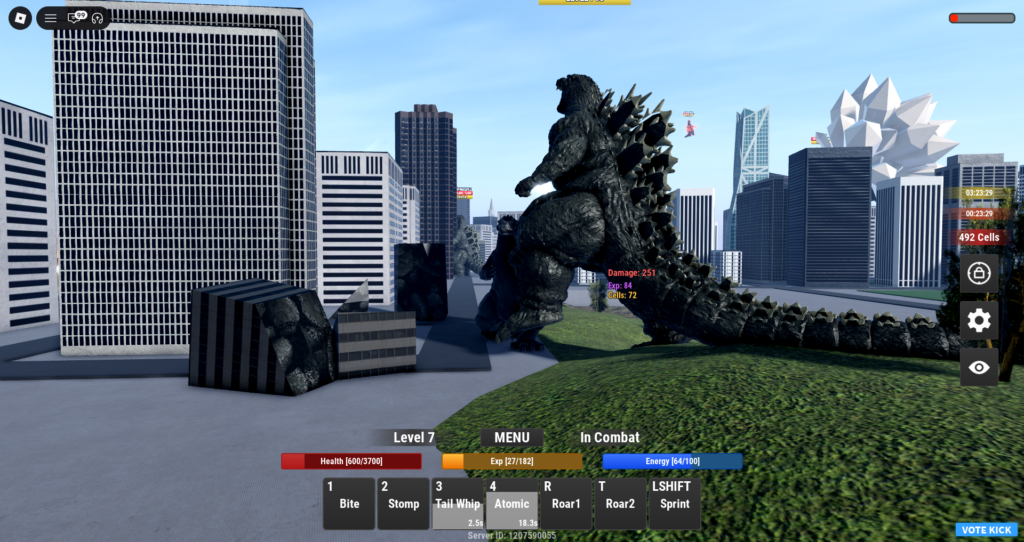 Kaiju Alpha Roblox Codes Gameplay 3