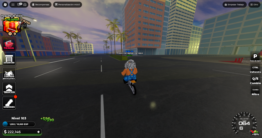 Wheelie District Roblox Codes Gameplay 1