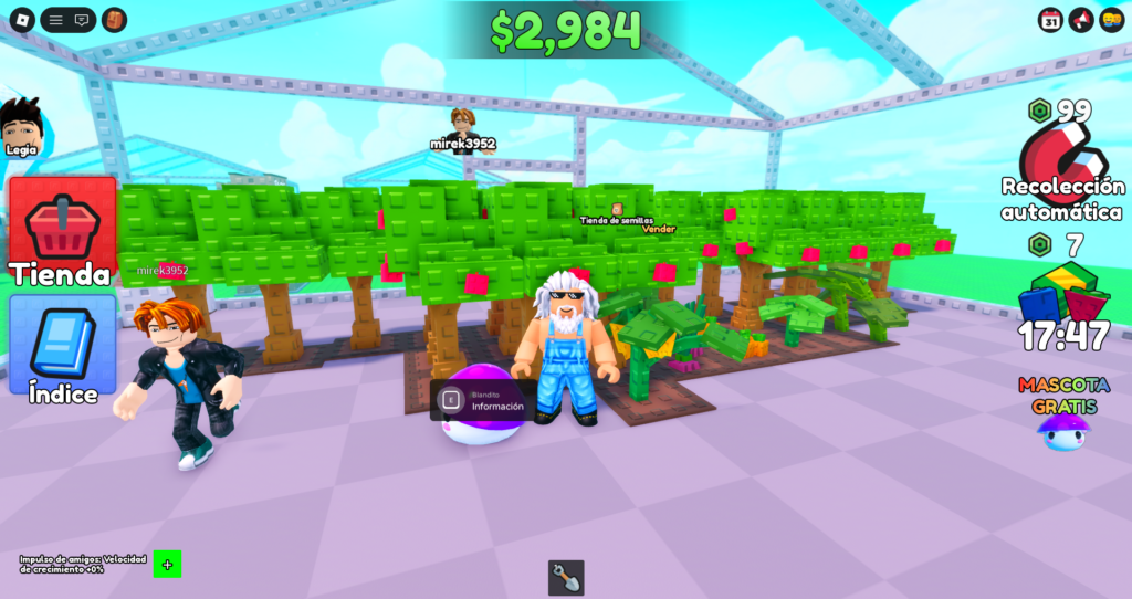 Build a Garden Tower Roblox Codes Gameplay 2