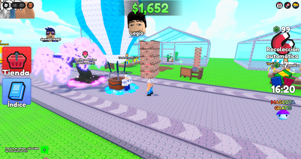 Build a Garden Tower Roblox Codes Gameplay 3