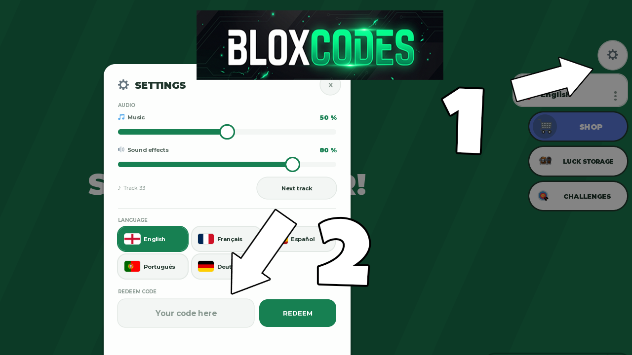 How to Redeem Codes in Start Your Soccer Career