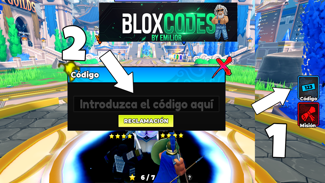 How to redeem codes in Command an Army Roblox