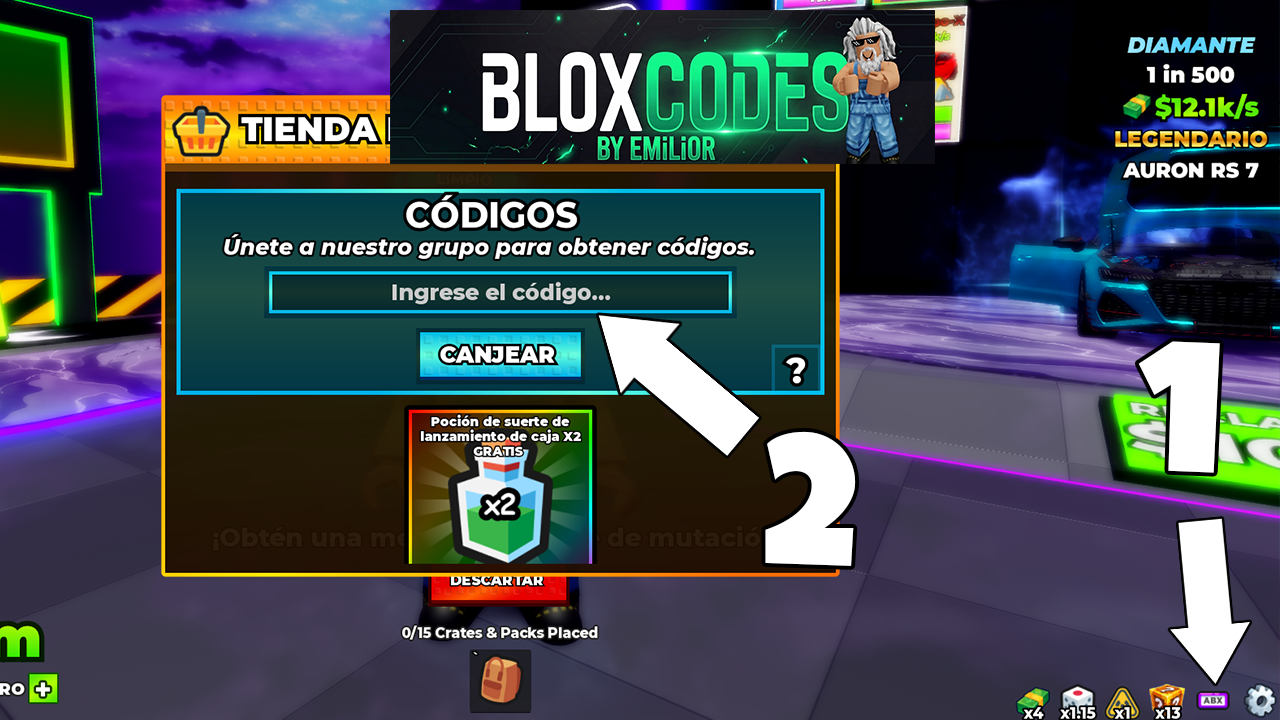 How to redeem codes in Dream Car Collection Roblox