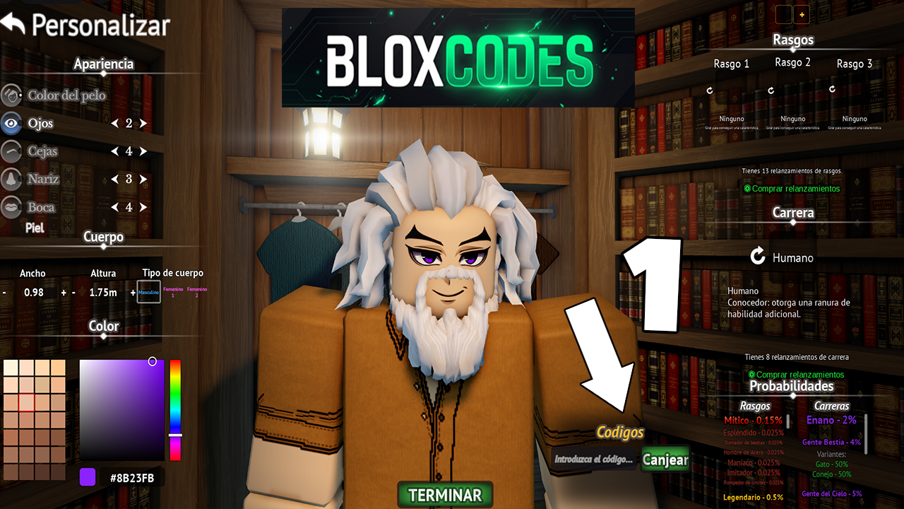 How to redeem codes in Grand Blue Roblox