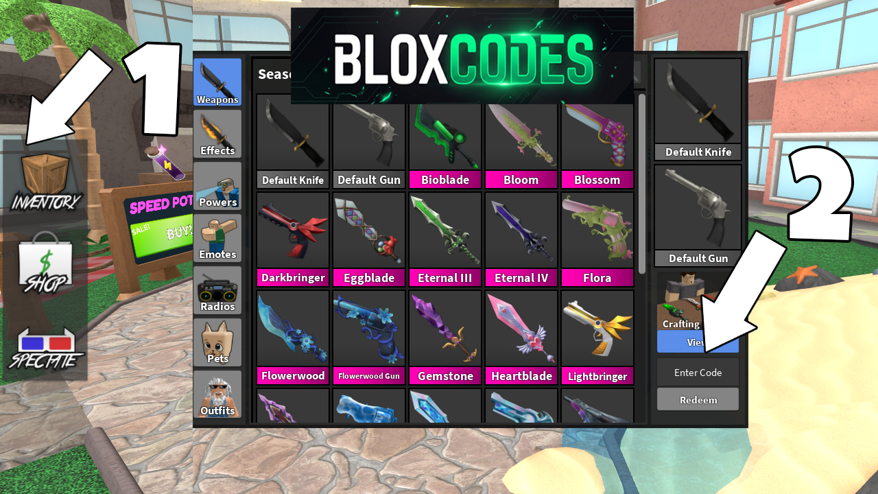 How to redeem codes in Trapped Roblox