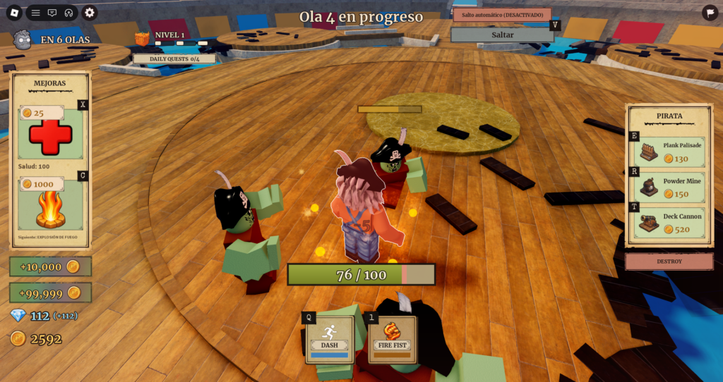 Fruit Zombie Survival Roblox Codes Gameplay 2