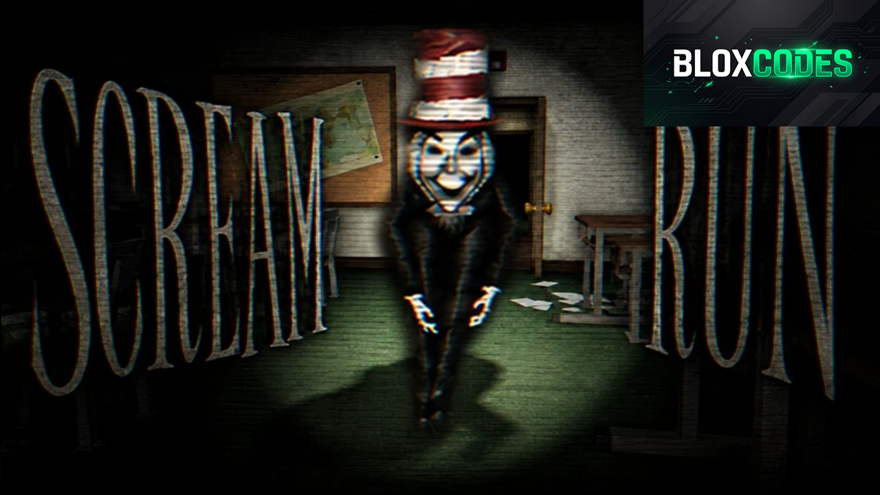Scream and Run Roblox Codes