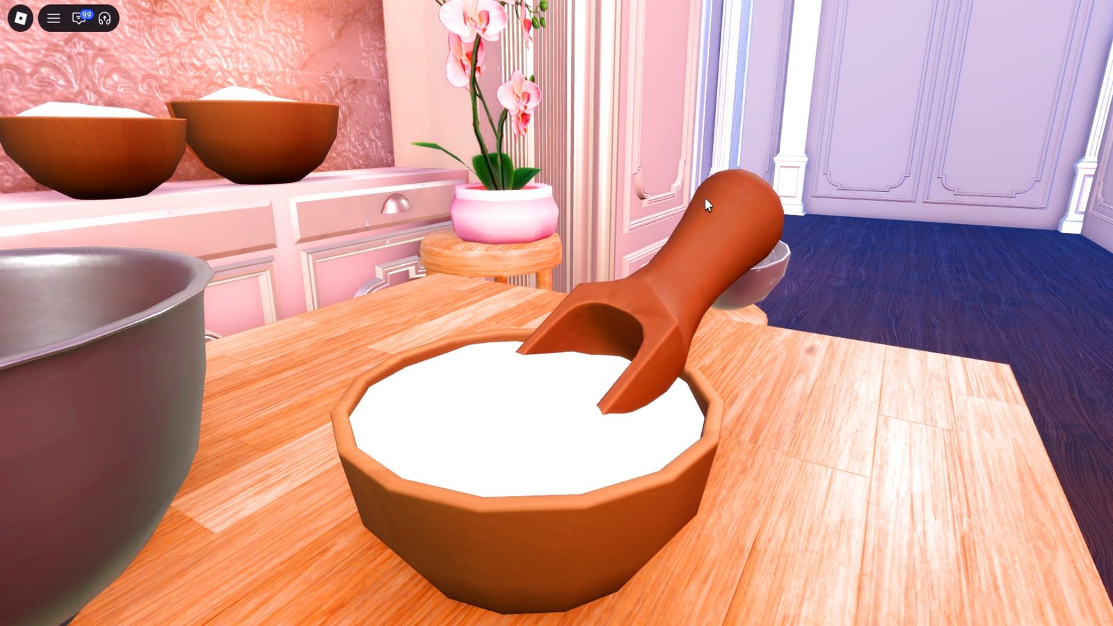 Baking step 3
