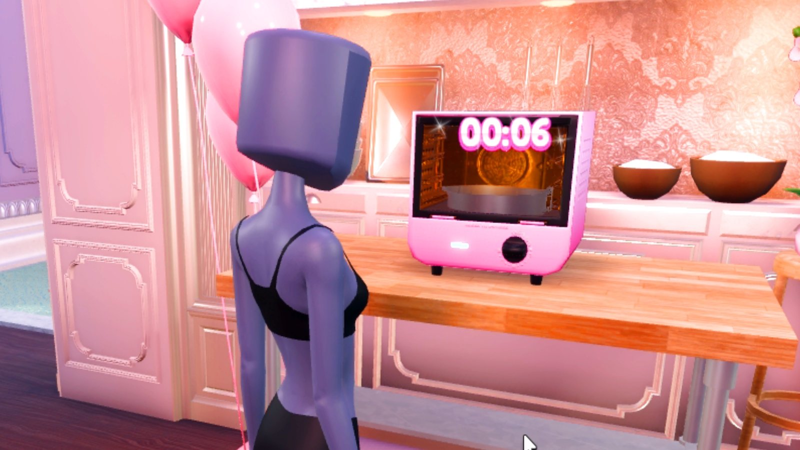 Waiting for cake to bake Dress to Impress