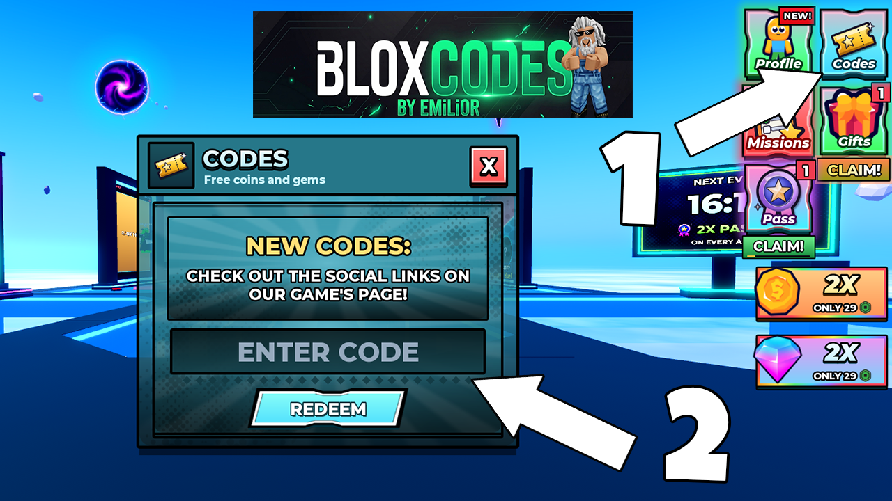 How to redeem codes in Anime Ball Duels Roblox