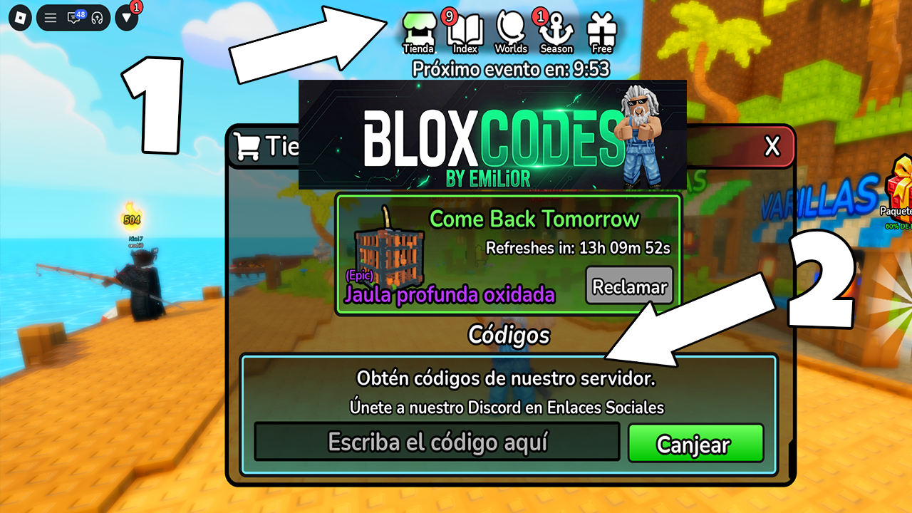 How to redeem Deep Fishing codes