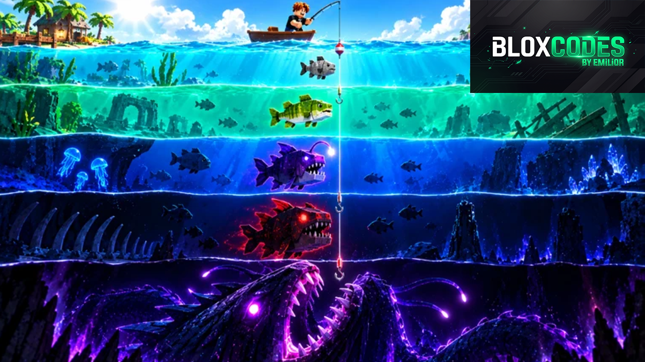 Deep Fishing Roblox Codes