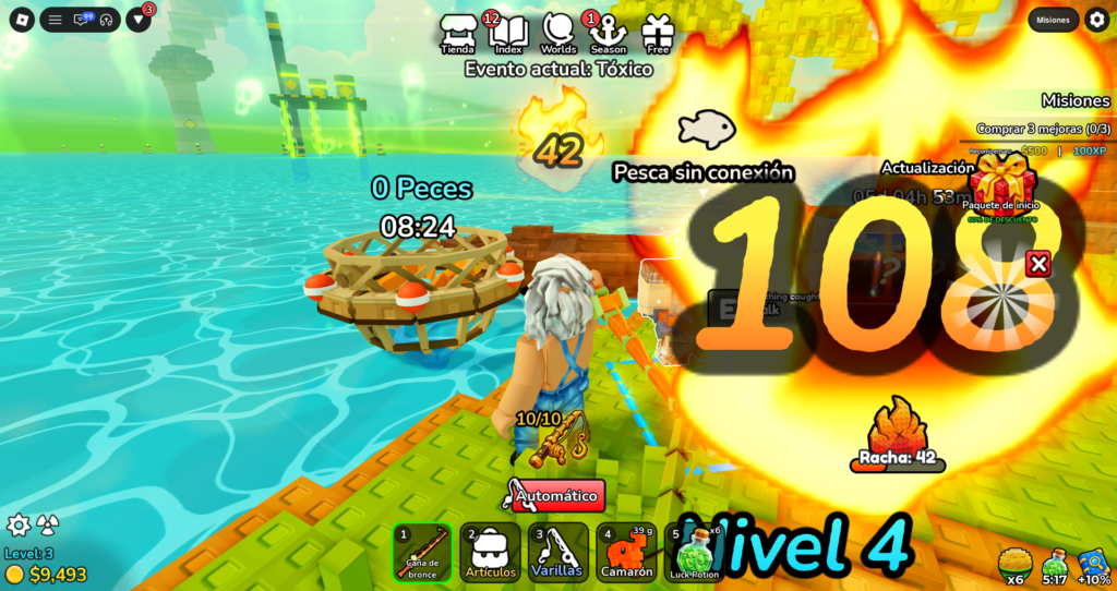 Deep Fishing Roblox Codes Gameplay 3