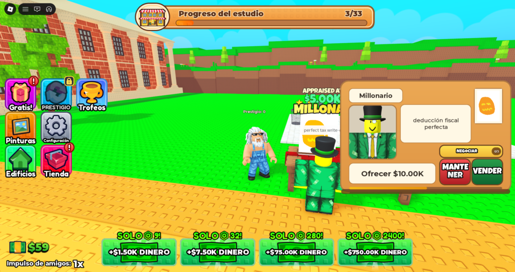 Paint to Get Rich Roblox Codes Gameplay 3