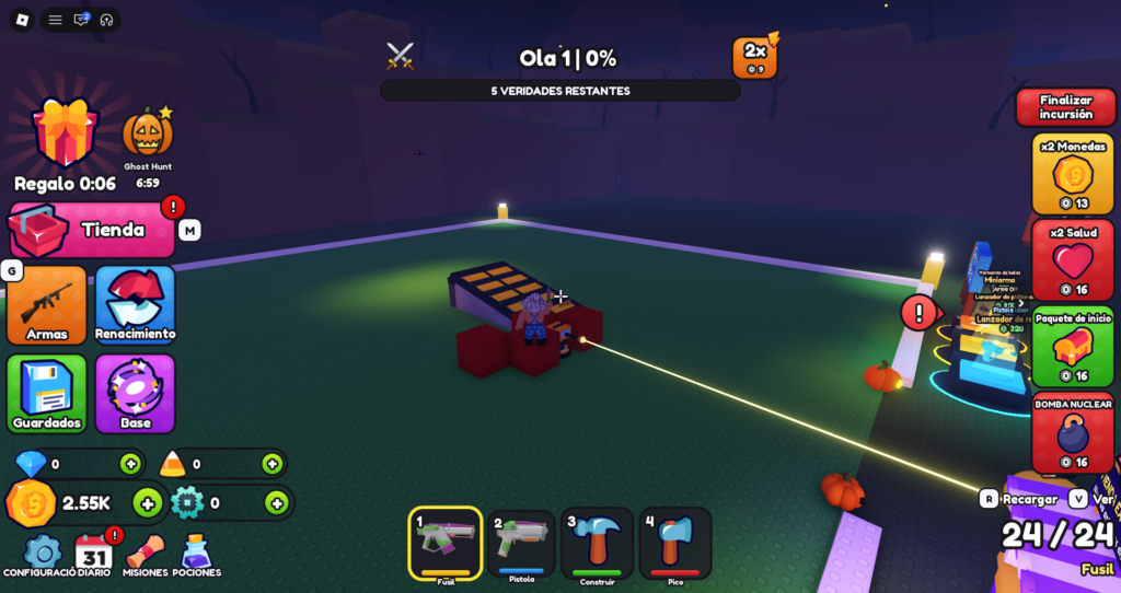 Bunker vs Verity Roblox Codes Gameplays 1