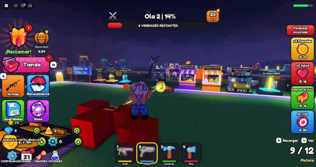 Bunker vs Verity Roblox Codes Gameplays 2